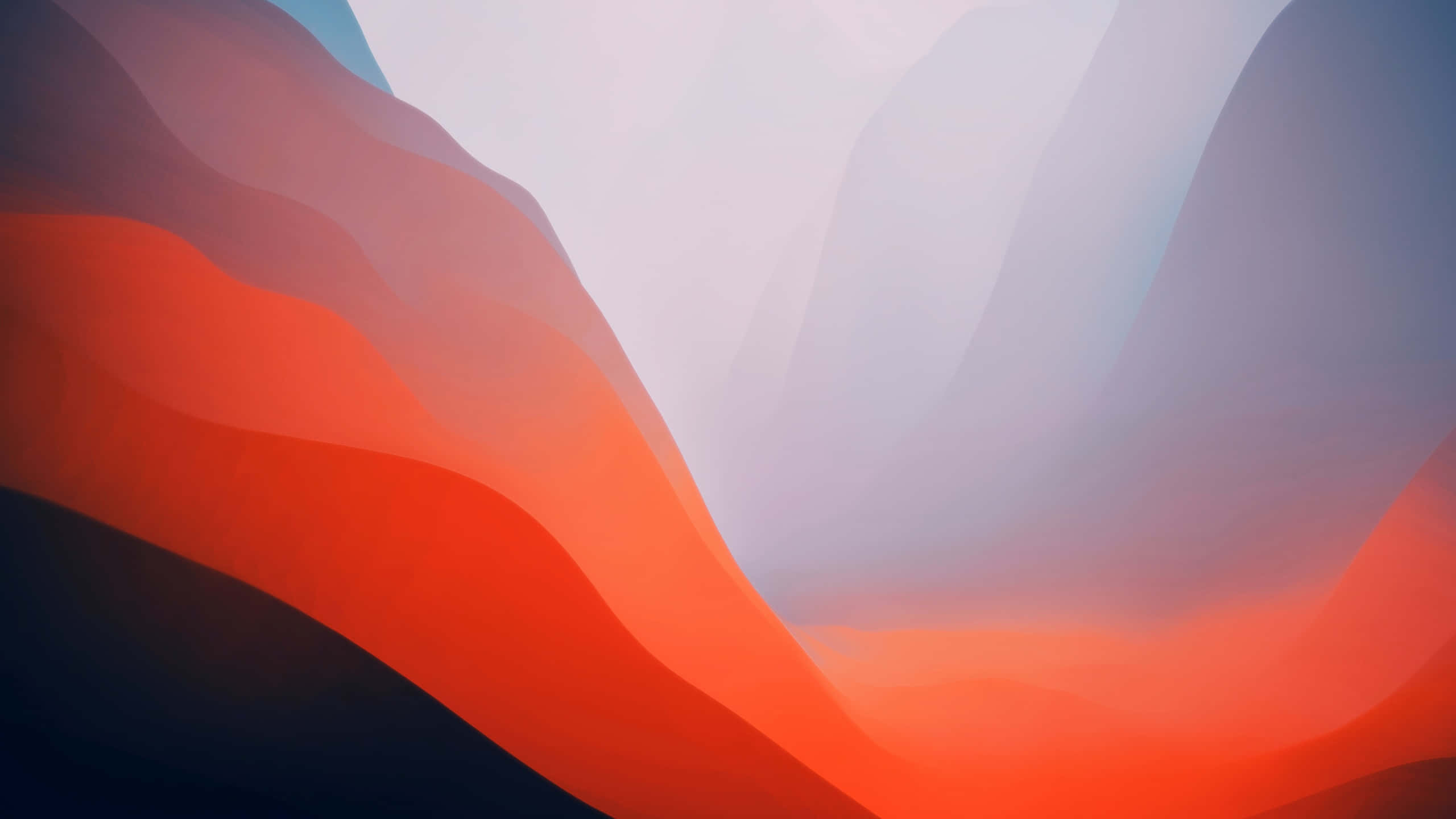 Red and Orange, orange, blue, 2K Desktop Wallpaper