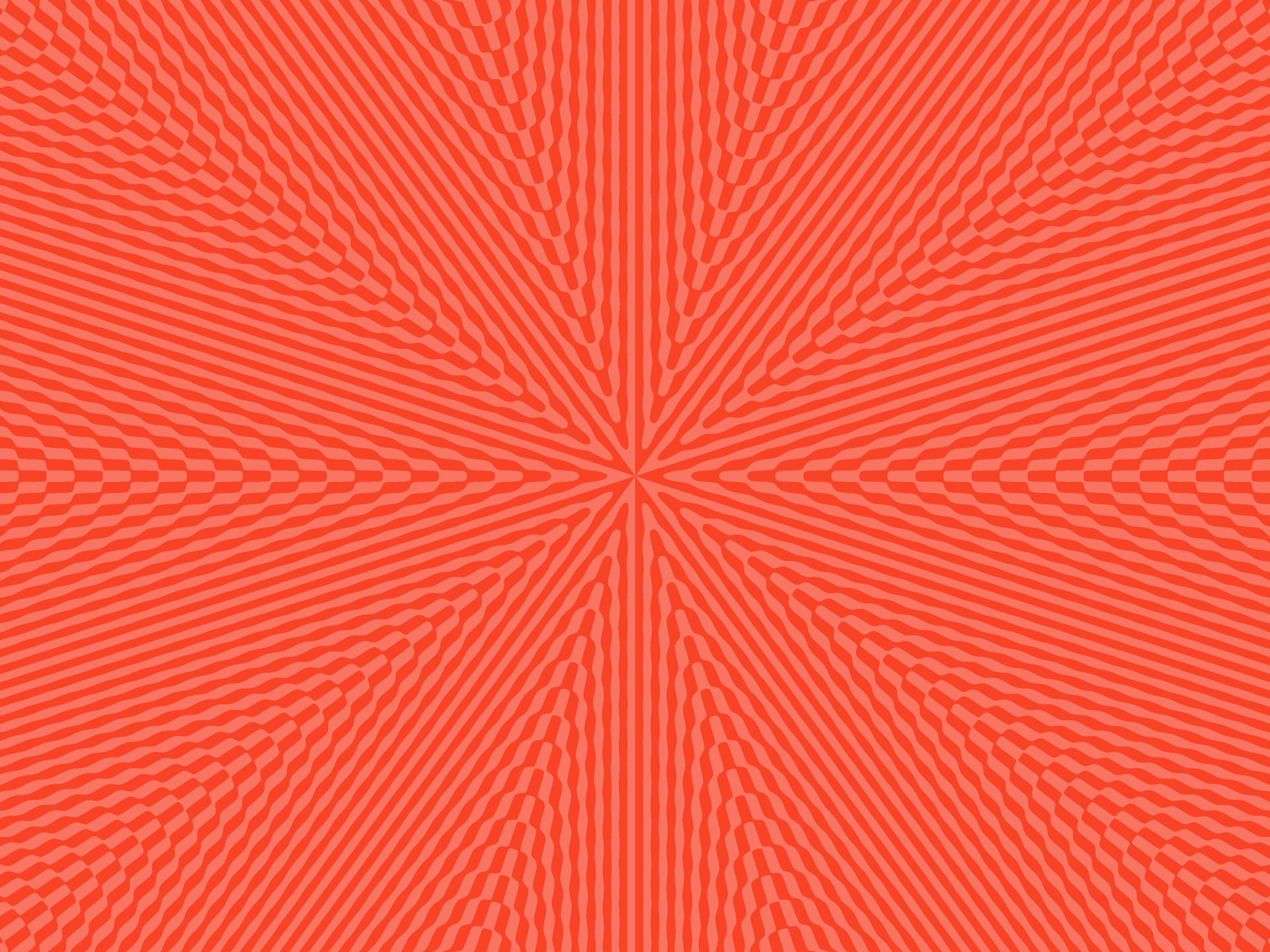 red, orange, geometric pattern, 4K Desktop Wallpaper