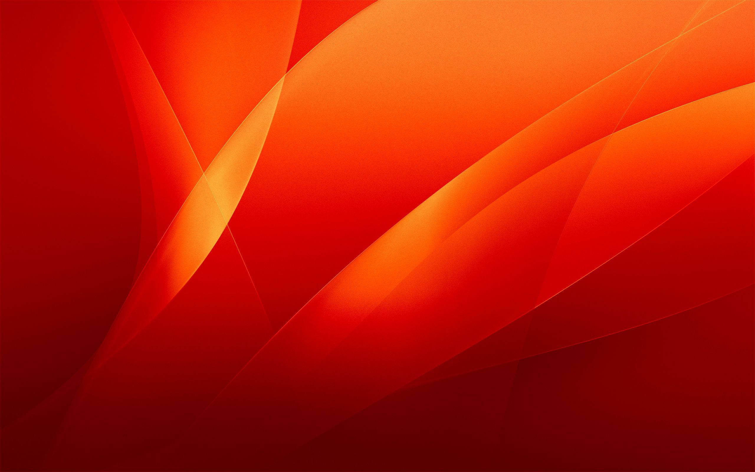 Fiery Red Orange Abstract, orange, red, 2K Desktop Wallpaper