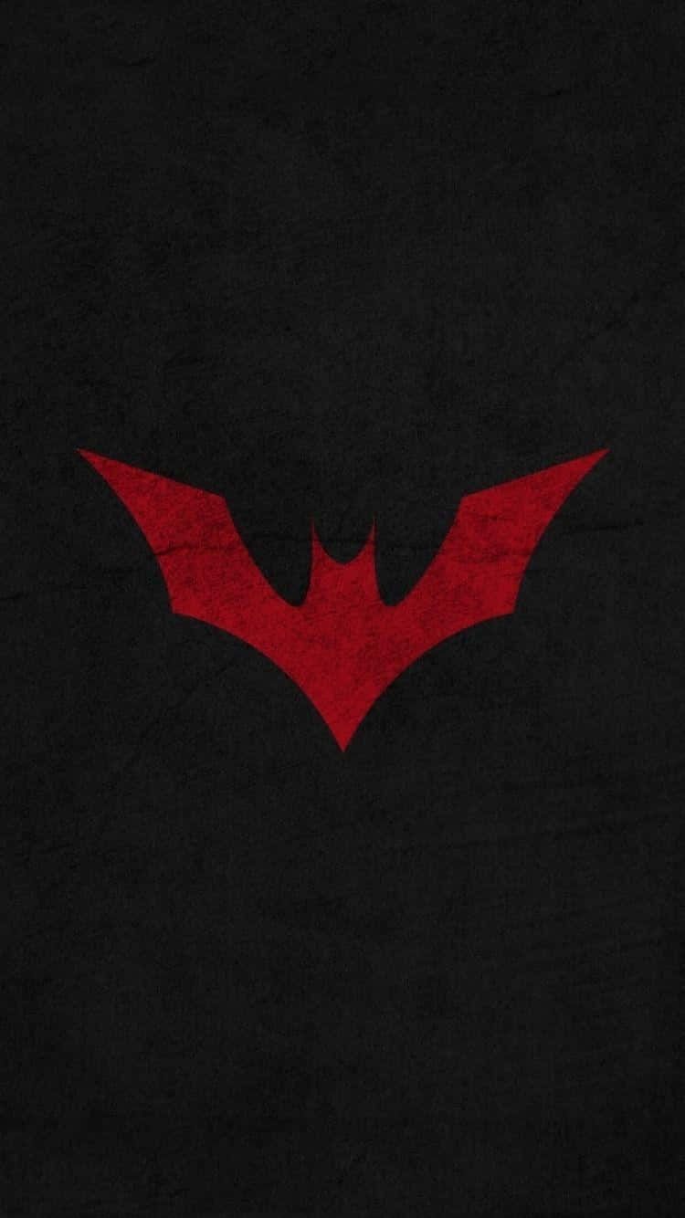 Red Batman Logo, bat symbol, red, HD Phone Wallpaper