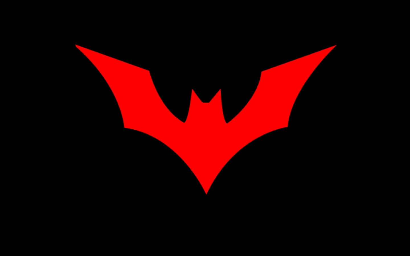 Red Batman Logo, bat symbol, red, HD Desktop Wallpaper