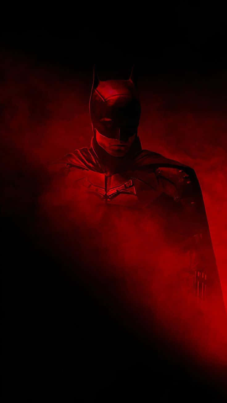 Red Batman Logo, Batman, red smoke, HD Phone Wallpaper