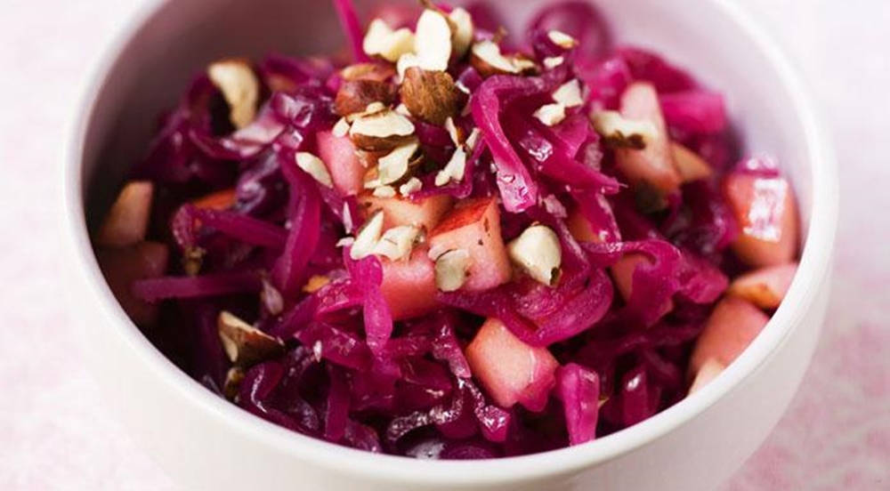 red cabbage, purple cabbage, pink fruit, SD Desktop Wallpaper