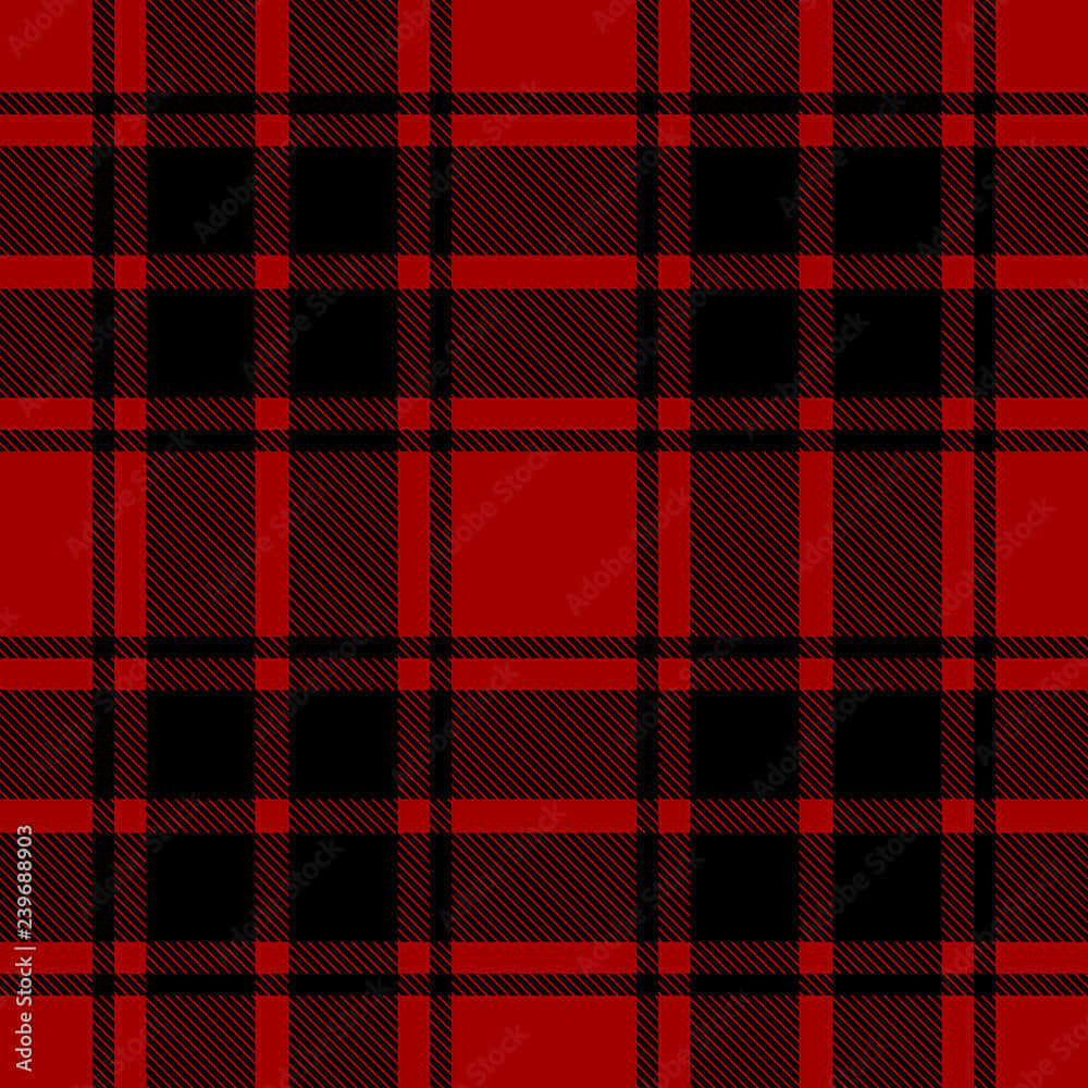 Red Checkered, red and black plaid pattern, diagonal stripes, SD Desktop Wallpaper