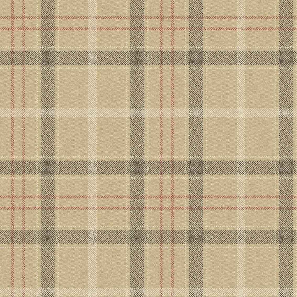beige plaid fabric, gray and red stripes, classic checkered pattern, SD Desktop Wallpaper