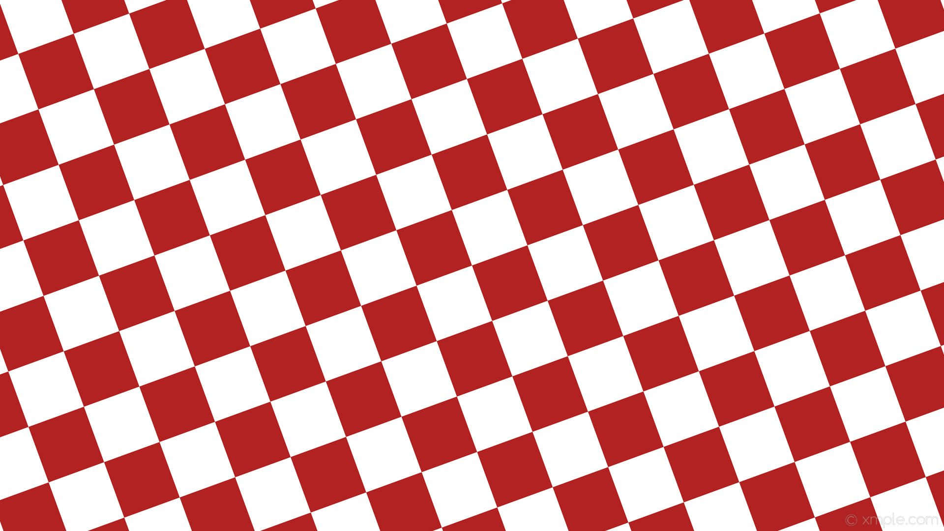 Red Checkered, red and white checkered pattern, diagonally angled, Full HD Desktop Wallpaper