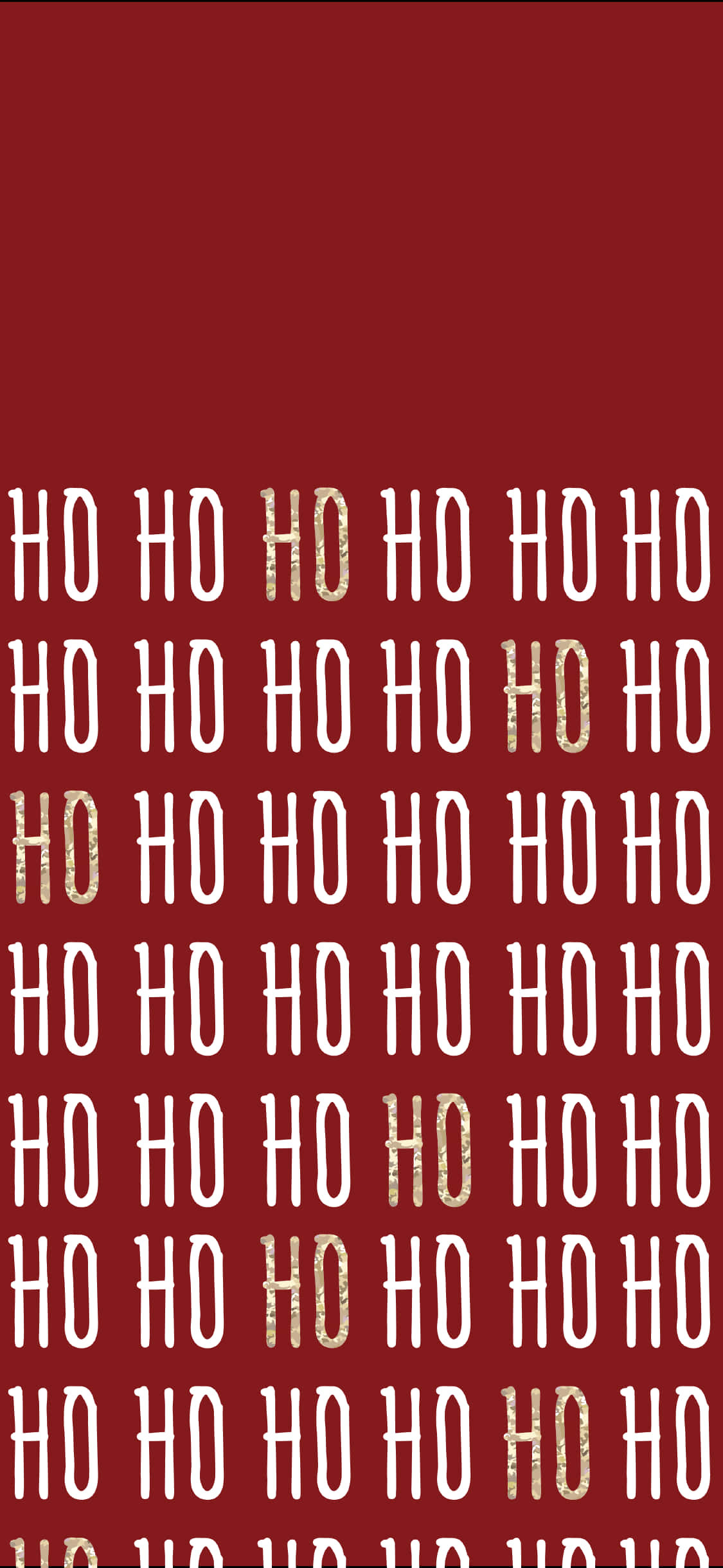 Red Christmas iPhone, ho ho ho, red, Full HD Phone Wallpaper