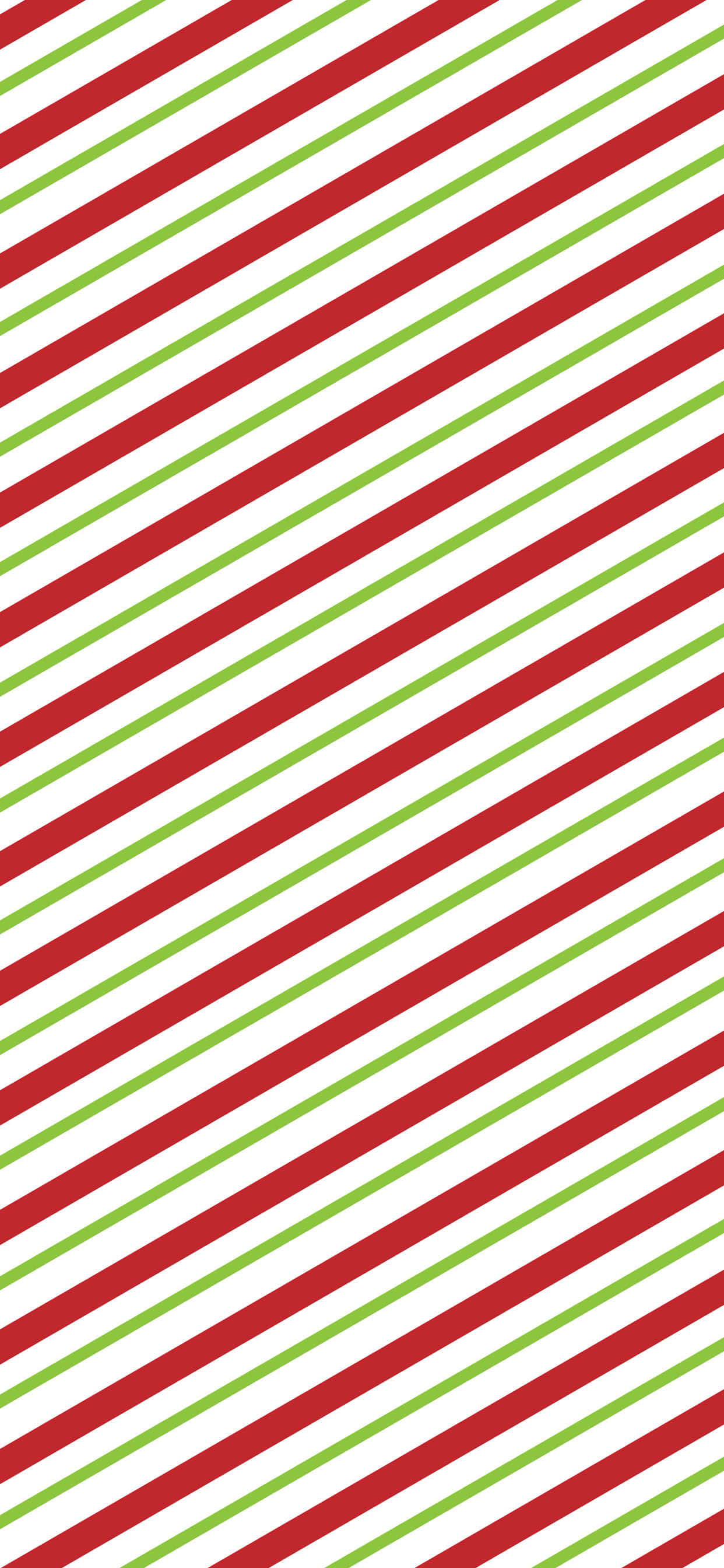 Red Christmas iPhone, candy cane pattern, red green and white stripes, 2K Phone Wallpaper