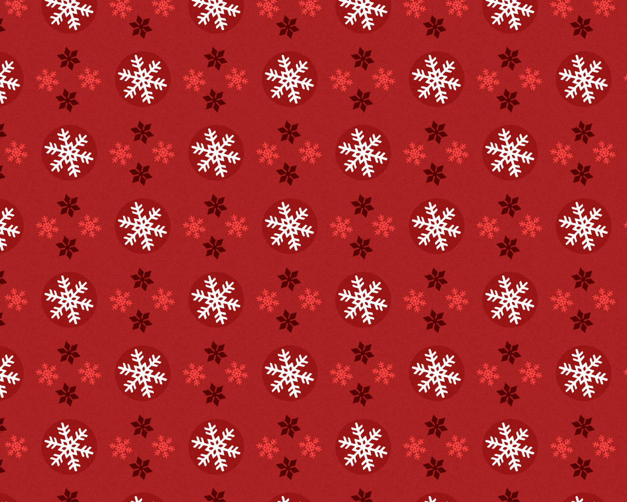 red christmas, snowflakes, white snowflakes, HD Desktop Wallpaper