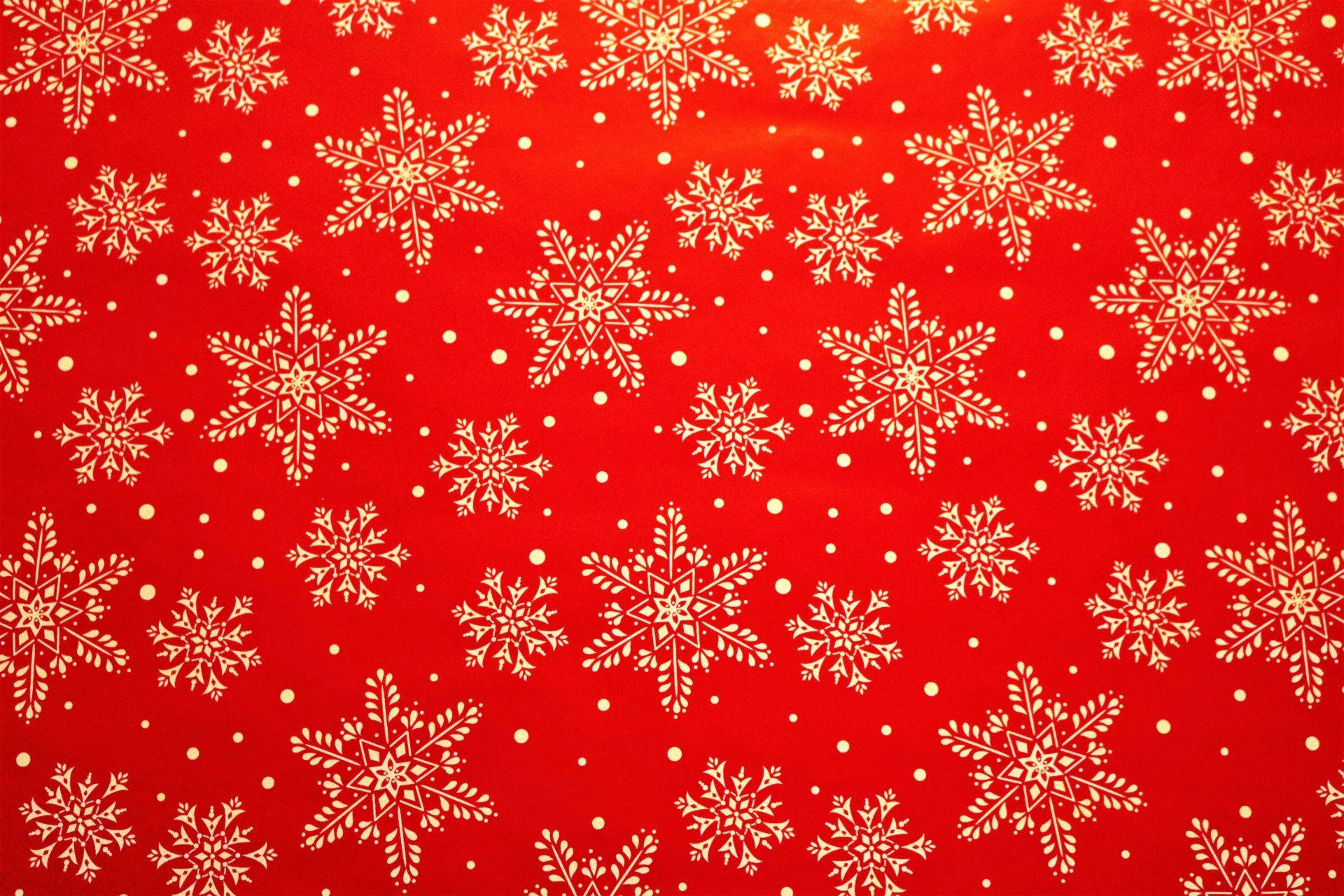 snowflakes pattern, red christmas background, vibrant red, Full HD Desktop Wallpaper