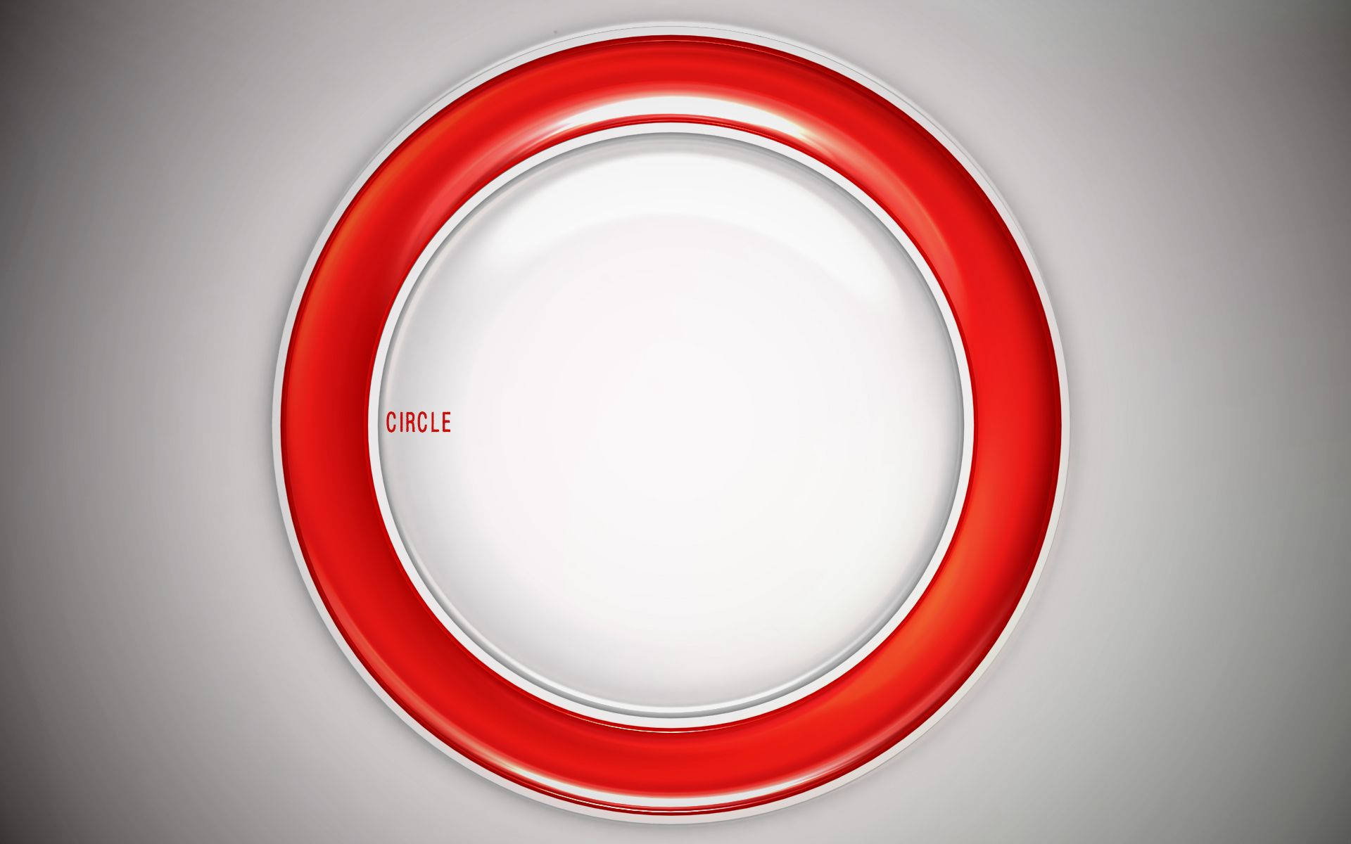 big red circle plate, Vibrant Red Circle, red circular frame, Full HD Desktop Wallpaper