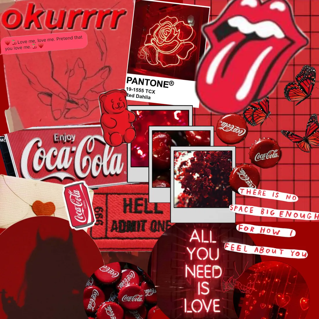 Red Collage