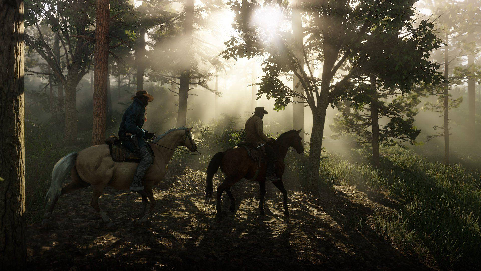 Red Dead Redemption 2, 4K, cowboys, Full HD Desktop Wallpaper