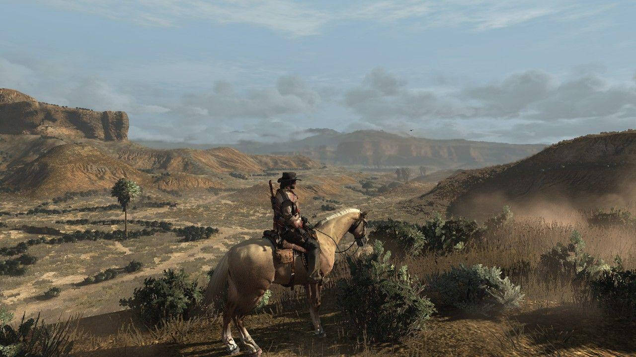 Red Dead Redemption 2, 4K, deserted area, HD Desktop Wallpaper