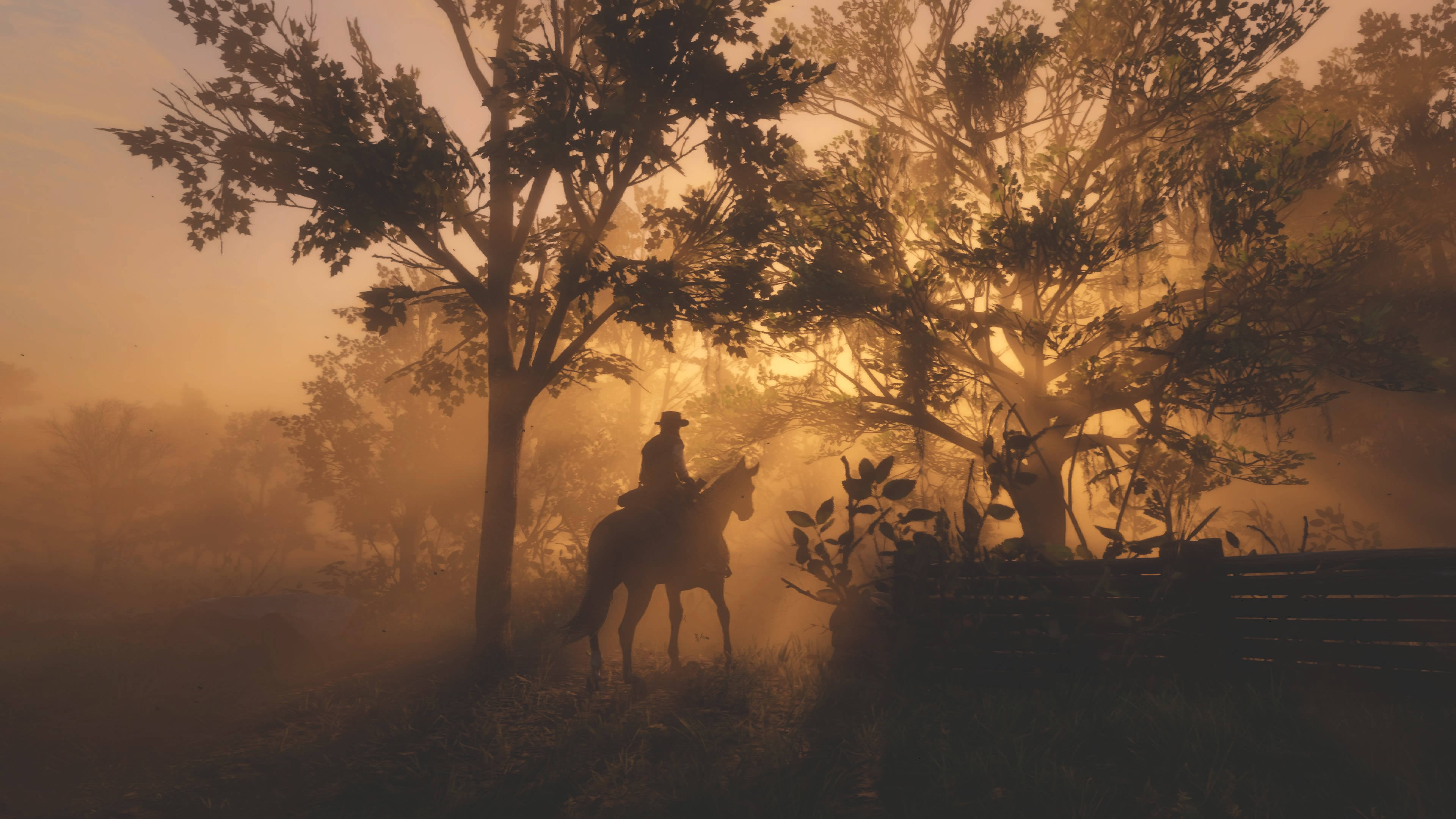 Red Dead Redemption 2, cowboy, horseback, 4K Desktop Wallpaper