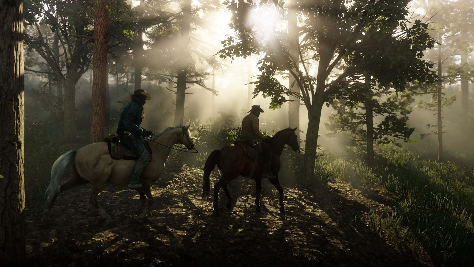 Red Dead Redemption, 4K, cowboys, Full HD Desktop Wallpaper