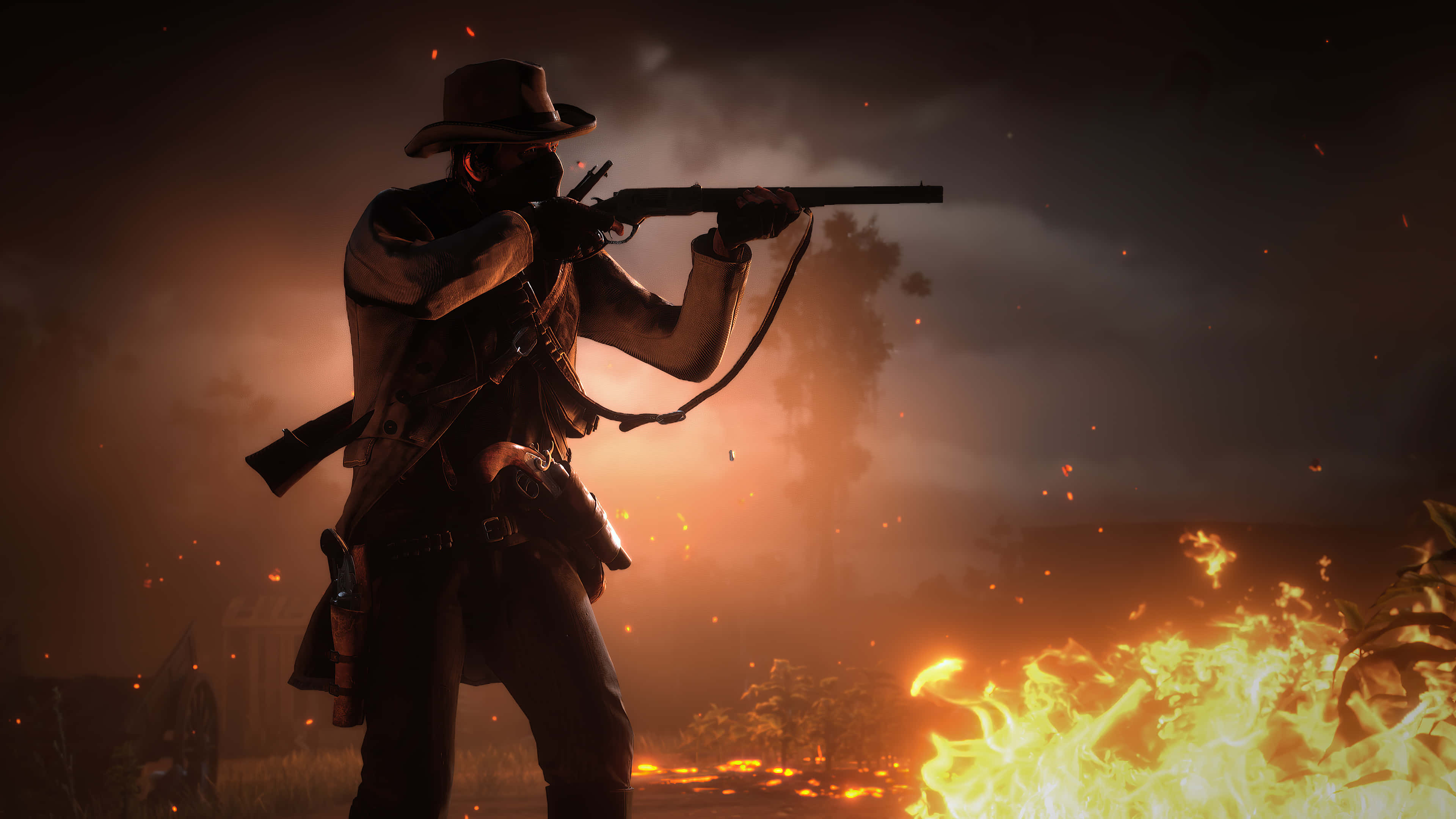 Red Dead Redemption, 4K, cowboy, 4K Desktop Wallpaper