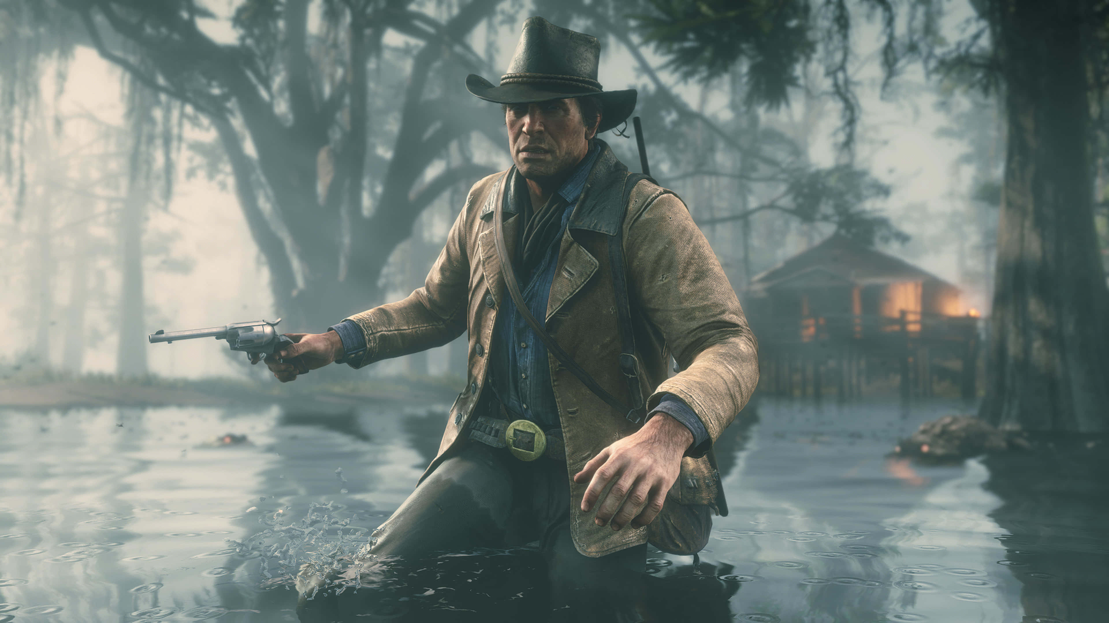 Red Dead Redemption, 4K, cowboy, 4K Desktop Wallpaper