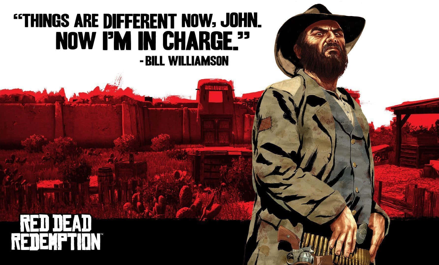 Red Dead Redemption, rugged cowboy, beard, HD Desktop Wallpaper