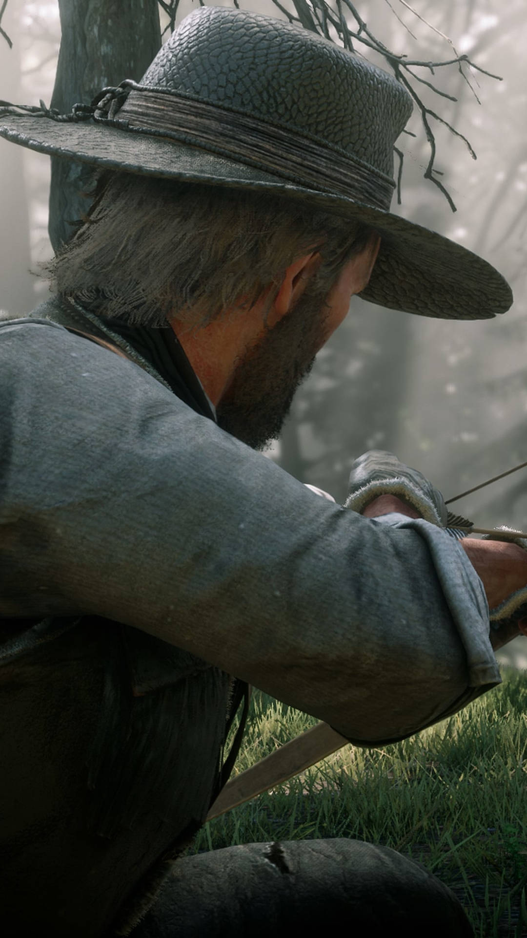 Red Dead Redemption, iPhone, cowboy, Full HD Phone Wallpaper