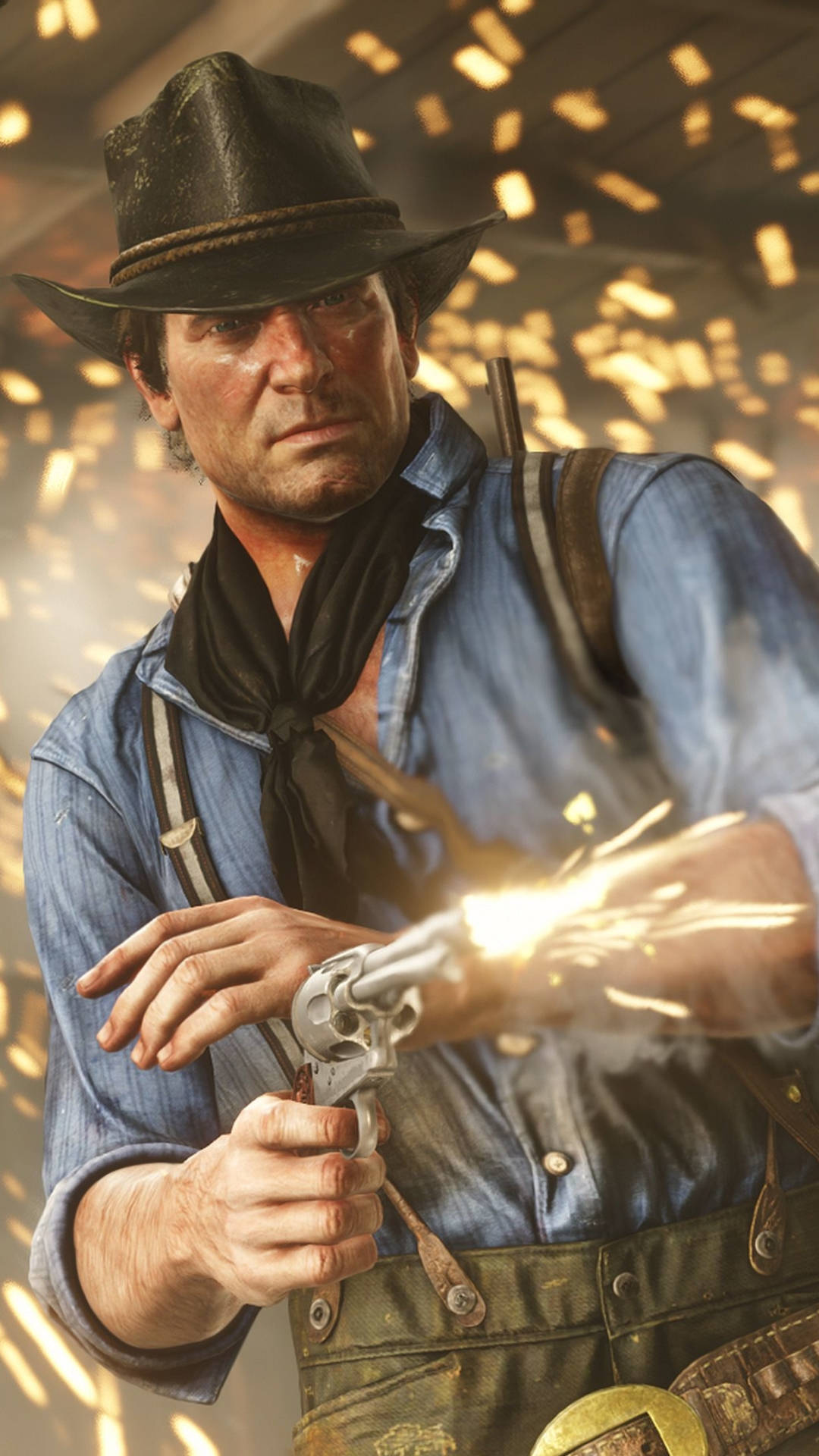 Red Dead Redemption, iPhone, revolver, Full HD Phone Wallpaper