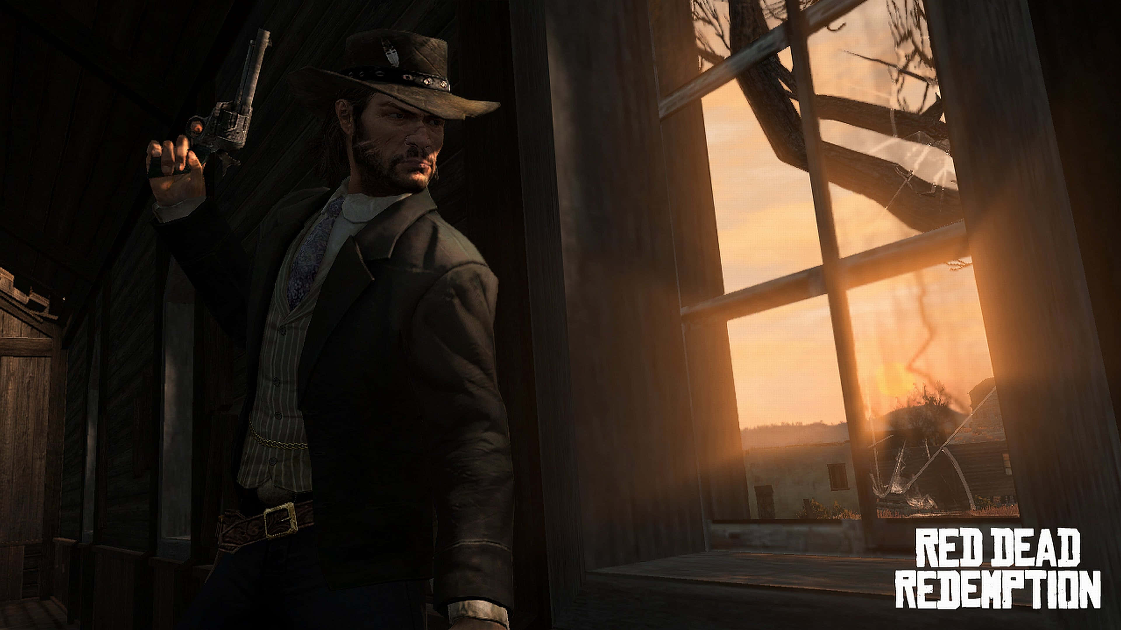 Red Dead Redemption, 4K, cowboy, 4K Desktop Wallpaper