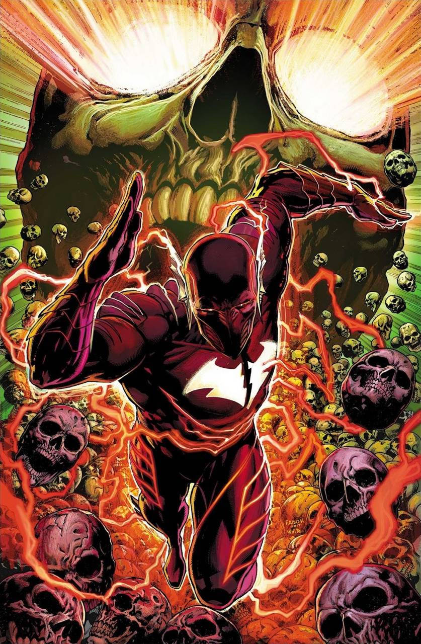 Red Death, super speed, giant skull, HD Phone Wallpaper