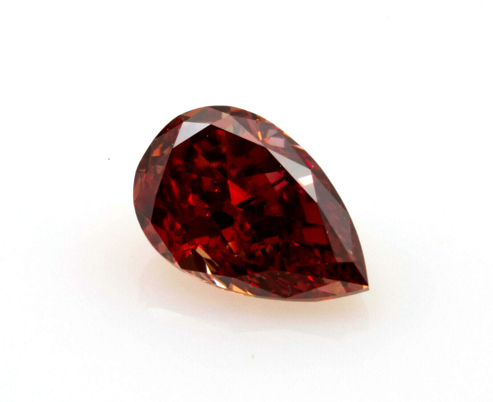 Red Diamond, pear-shaped, deep crimson, HD Desktop Wallpaper