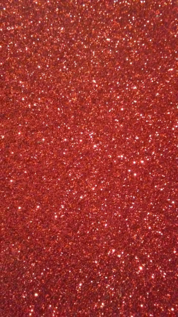 red glitter, vibrant red, sparkling particles, HD Phone Wallpaper