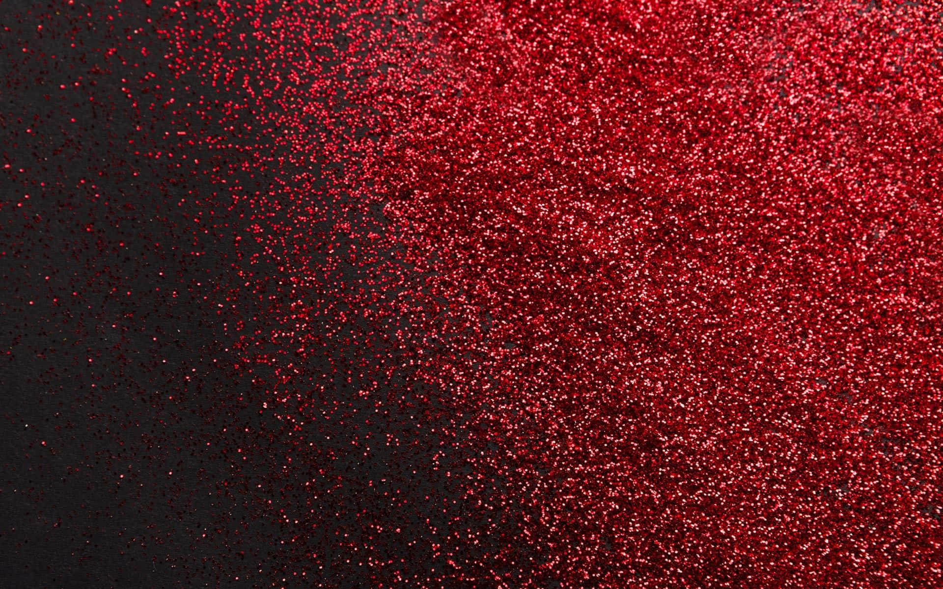 red glitter, vibrant red glitter, deep black background, Full HD Desktop Wallpaper