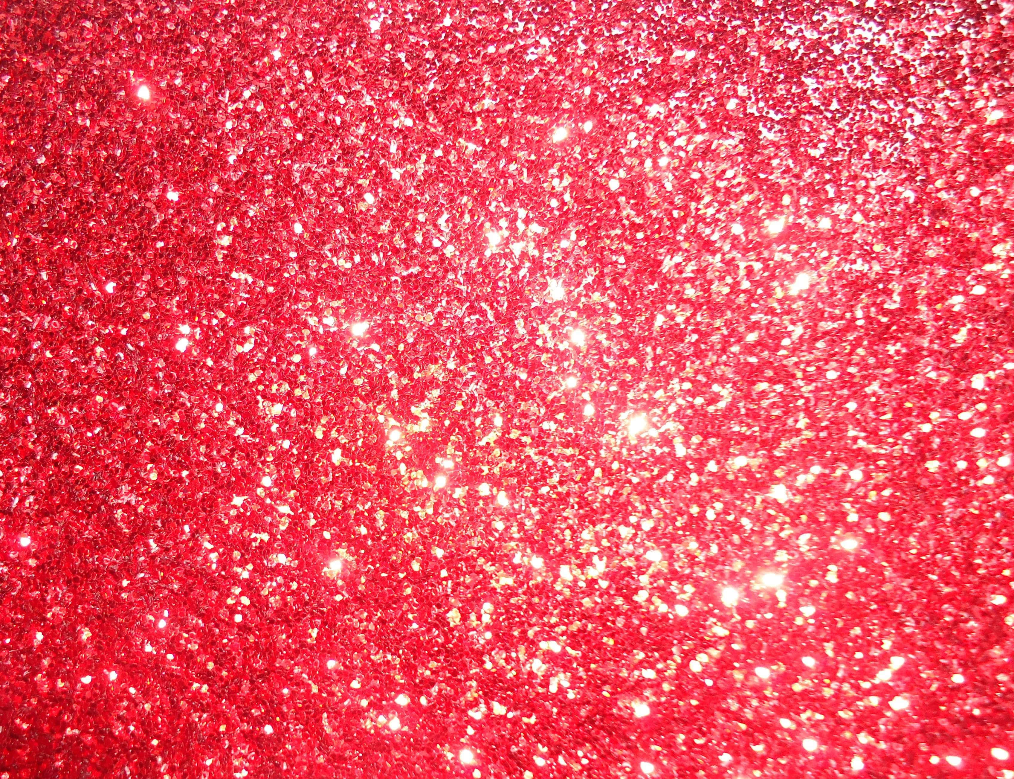 red glitter, vibrant red, glitter texture, 2K Desktop Wallpaper
