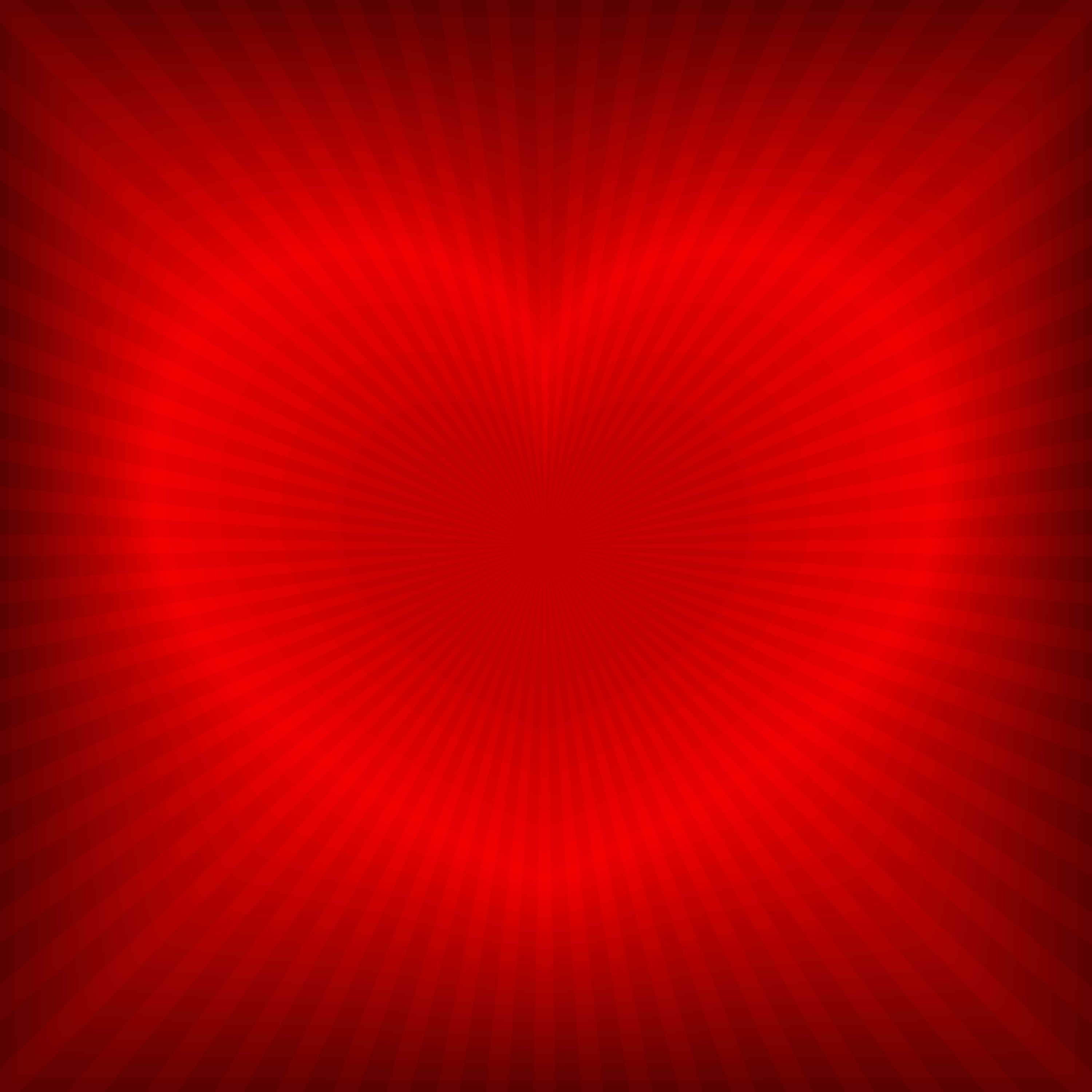 red heart, vibrant red radial burst pattern, center, 2K Desktop Wallpaper
