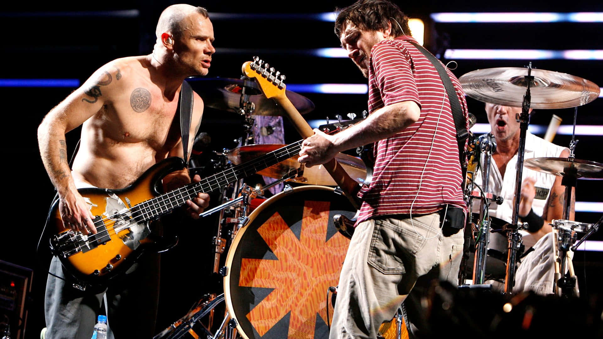 Red Hot Chili Peppers, bass, guitar, Full HD Desktop Wallpaper