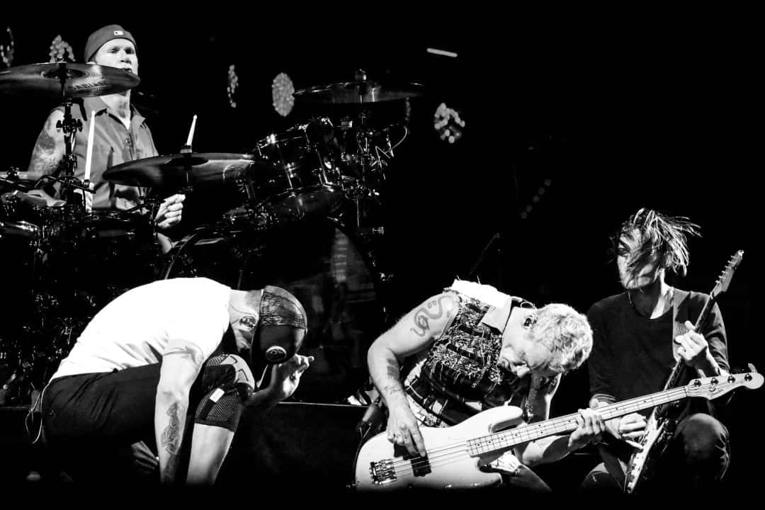 Red Hot Chili Peppers, drums, bass, SD Desktop Wallpaper
