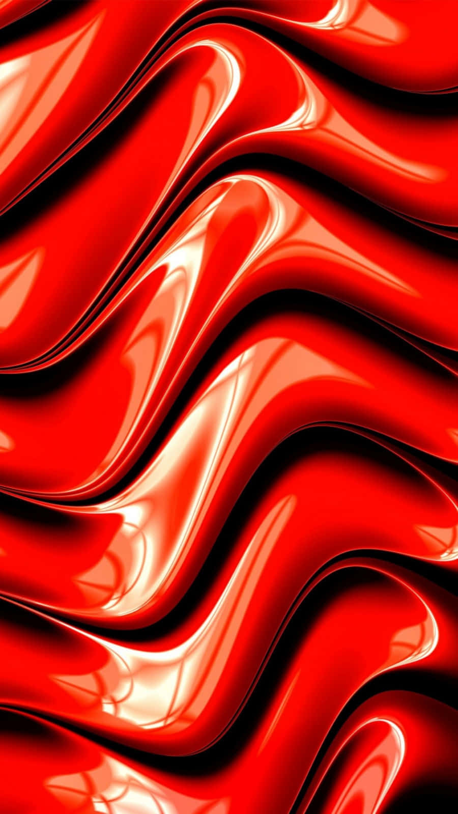 Red iPhone X, glossy, vibrant red, HD Phone Wallpaper
