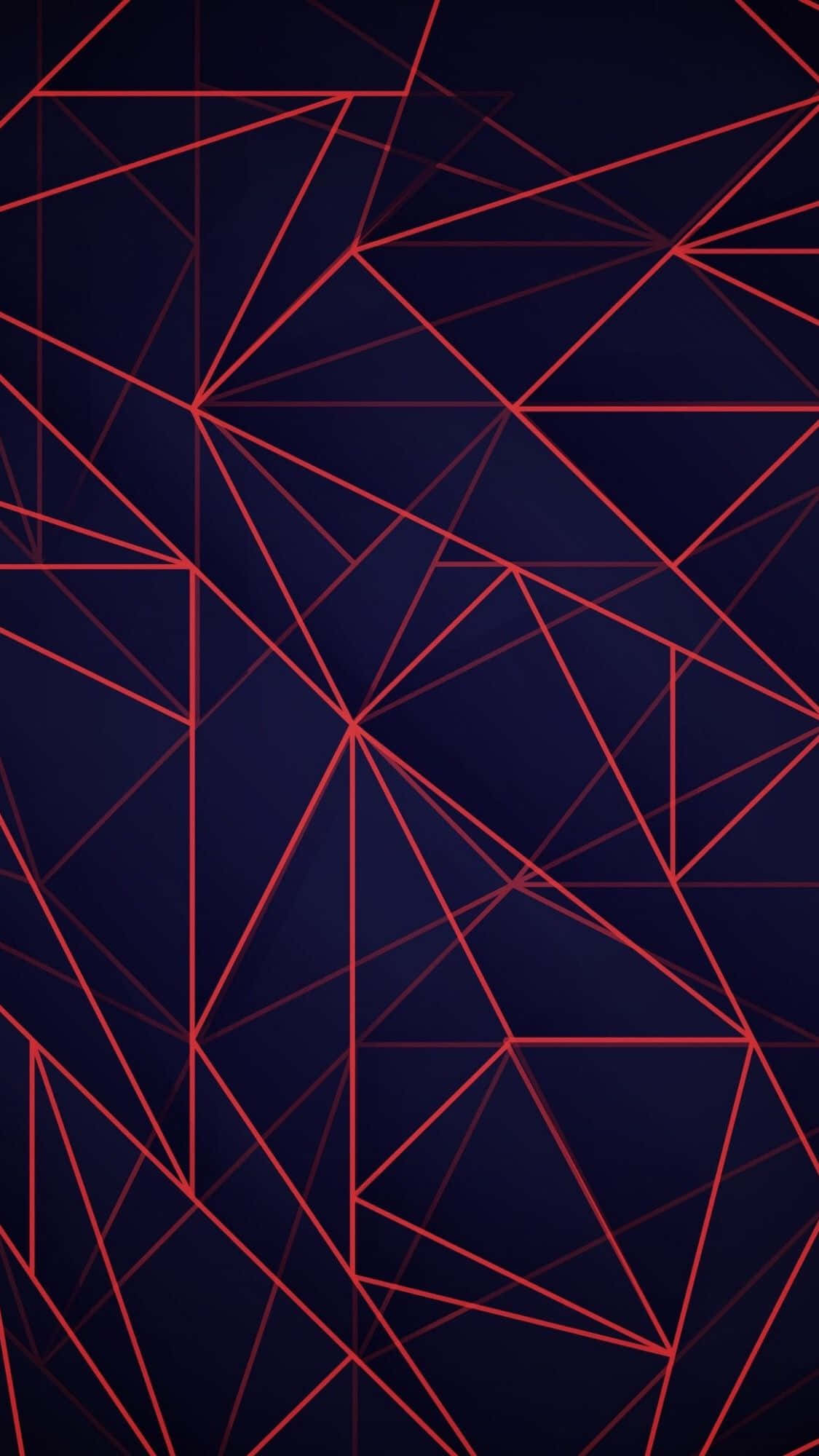 Red Line, vibrant red, geometric lines, Full HD Phone Wallpaper