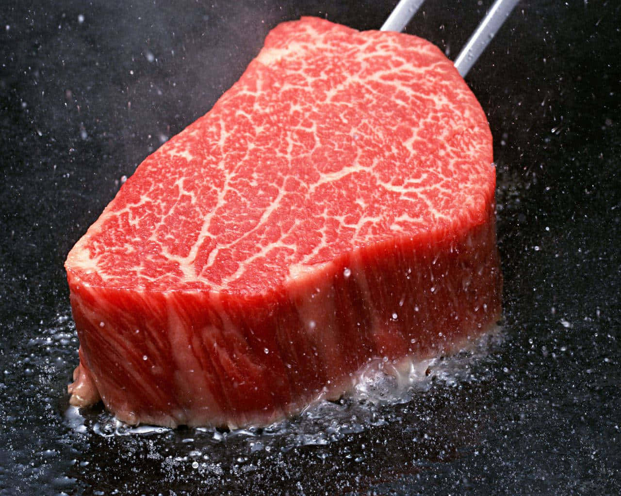 Red Meat, 1280 x 1024, wooden cutting board, HD Desktop Wallpaper