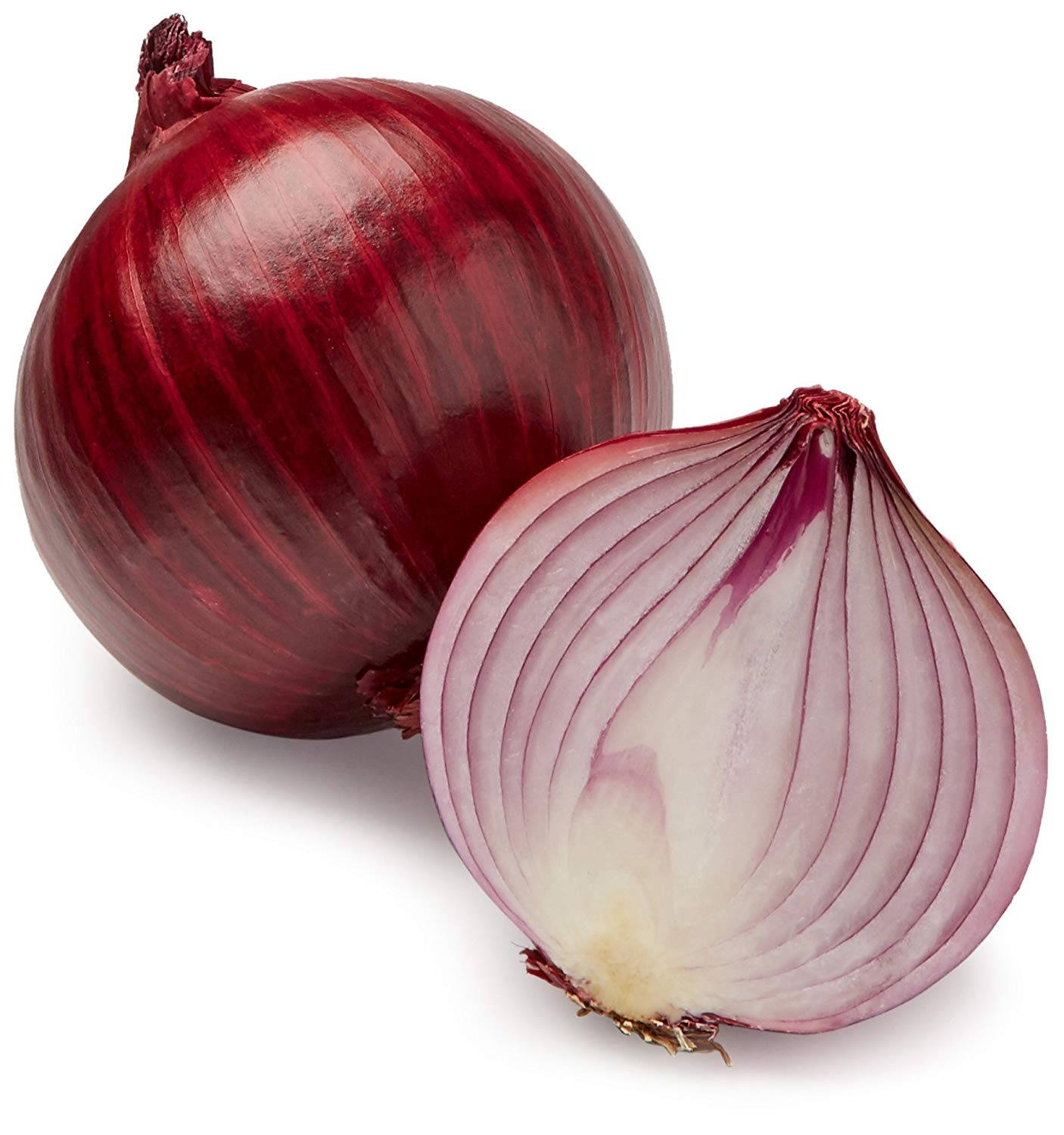 red onion, purple and white interior, stark white background, HD Phone Wallpaper