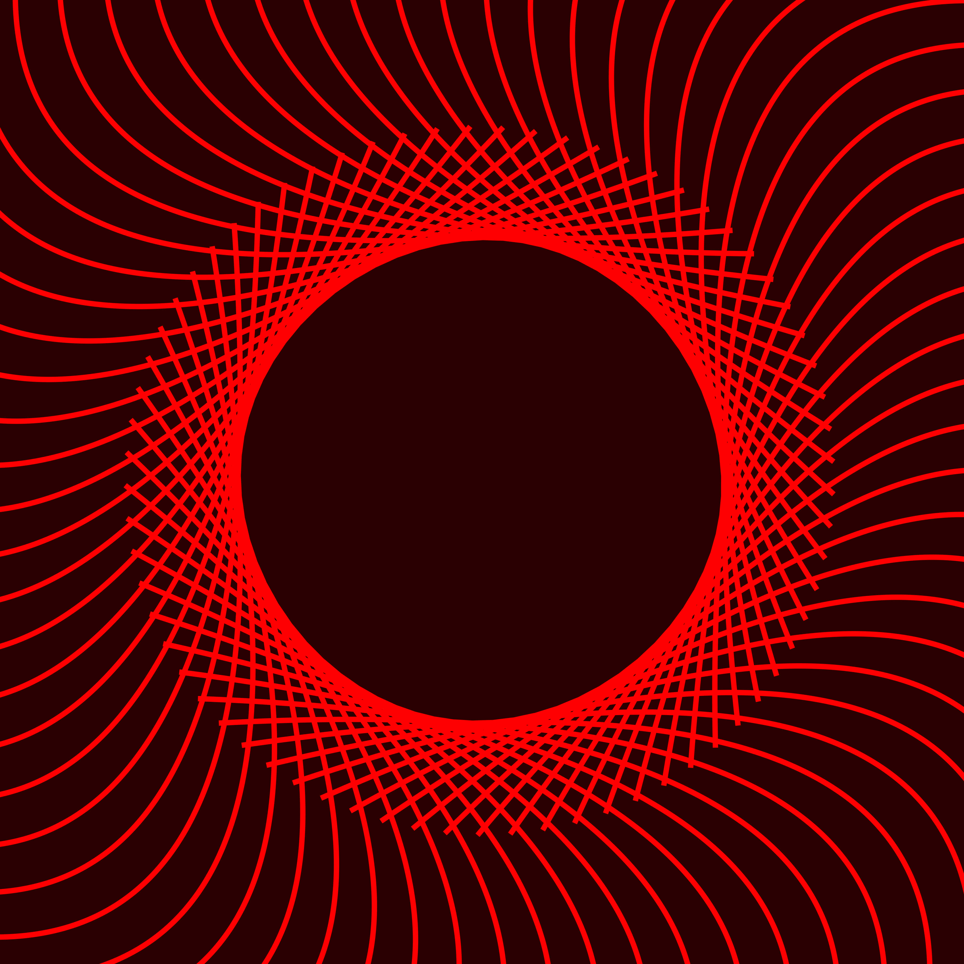 vibrant red, concentric lines, spiral inward, 4K Desktop Wallpaper