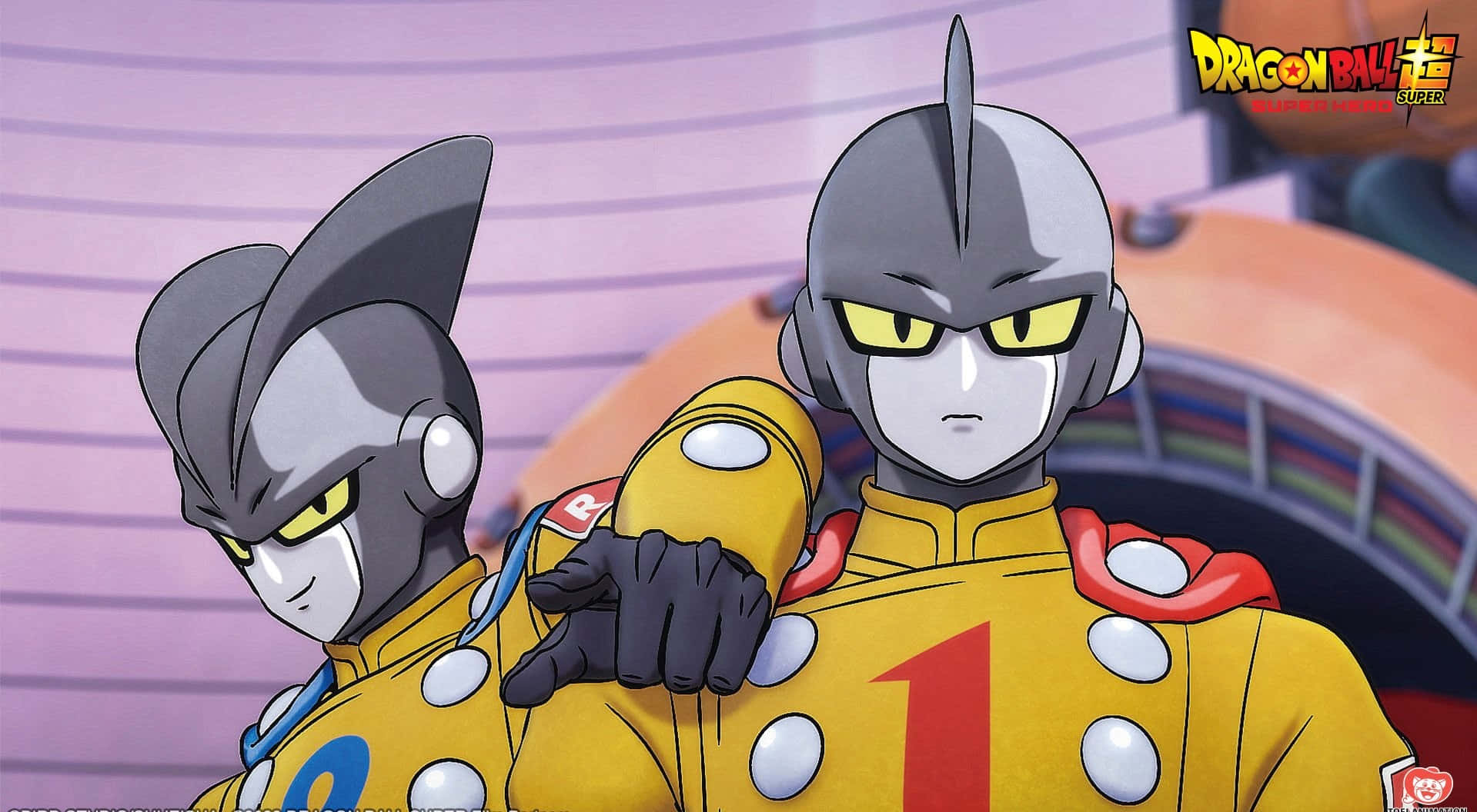 Red Ribbon Army, yellow uniforms, red accents, HD Desktop Wallpaper