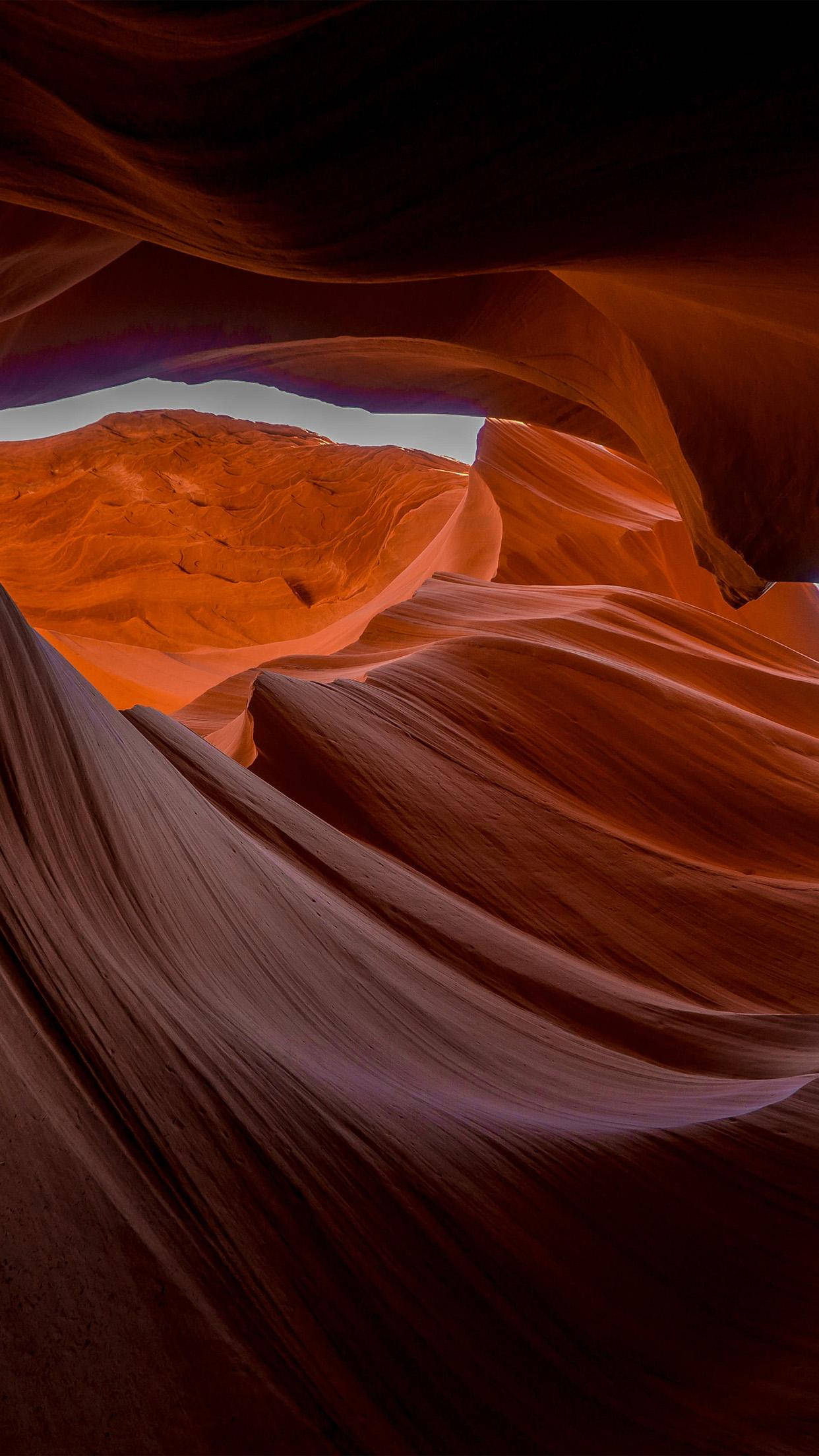 Red Rock, cave formation, vibrant orange sandstone, Full HD Phone Wallpaper