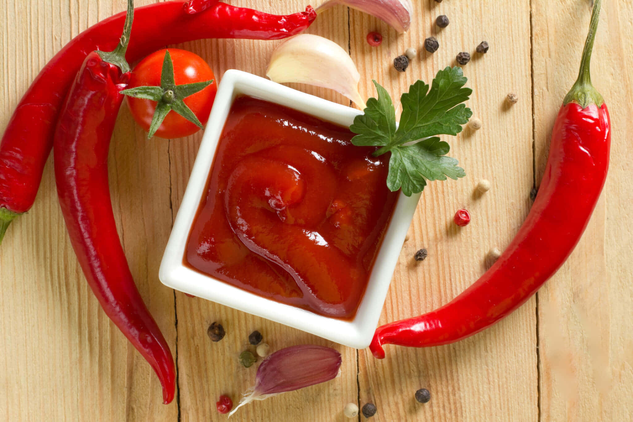 Red Sauce, white bowl, glossy red sauce, Full HD Desktop Wallpaper