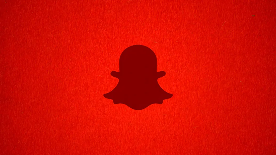Red Snapchat Logo