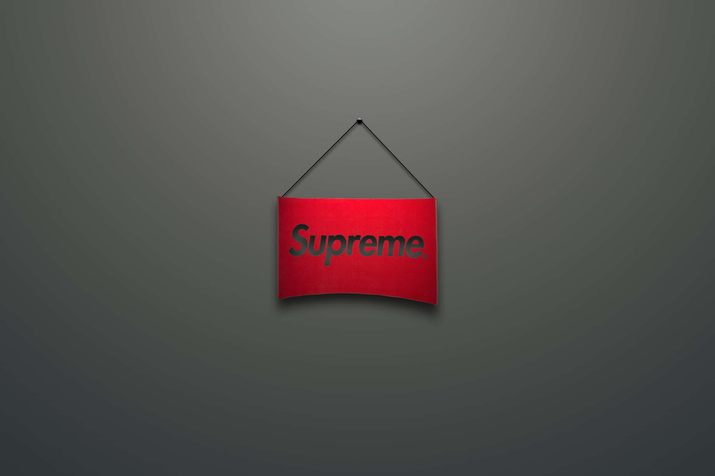 Supreme, red, logo, Full HD Desktop Wallpaper