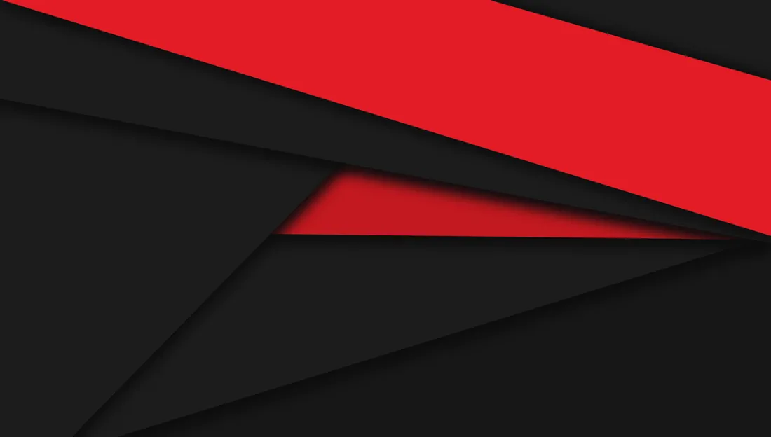 Red White And Black Abstract