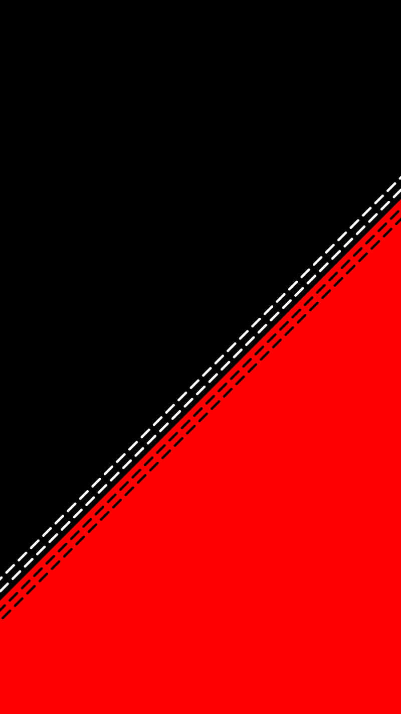 Red White And Black Abstract, black, vibrant red, HD Phone Wallpaper