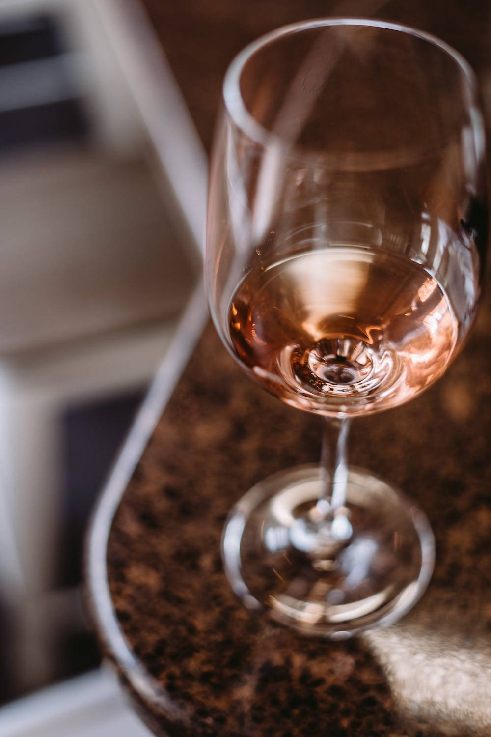 rose gold marble, rose wine, dark speckled countertop, HD Phone Wallpaper