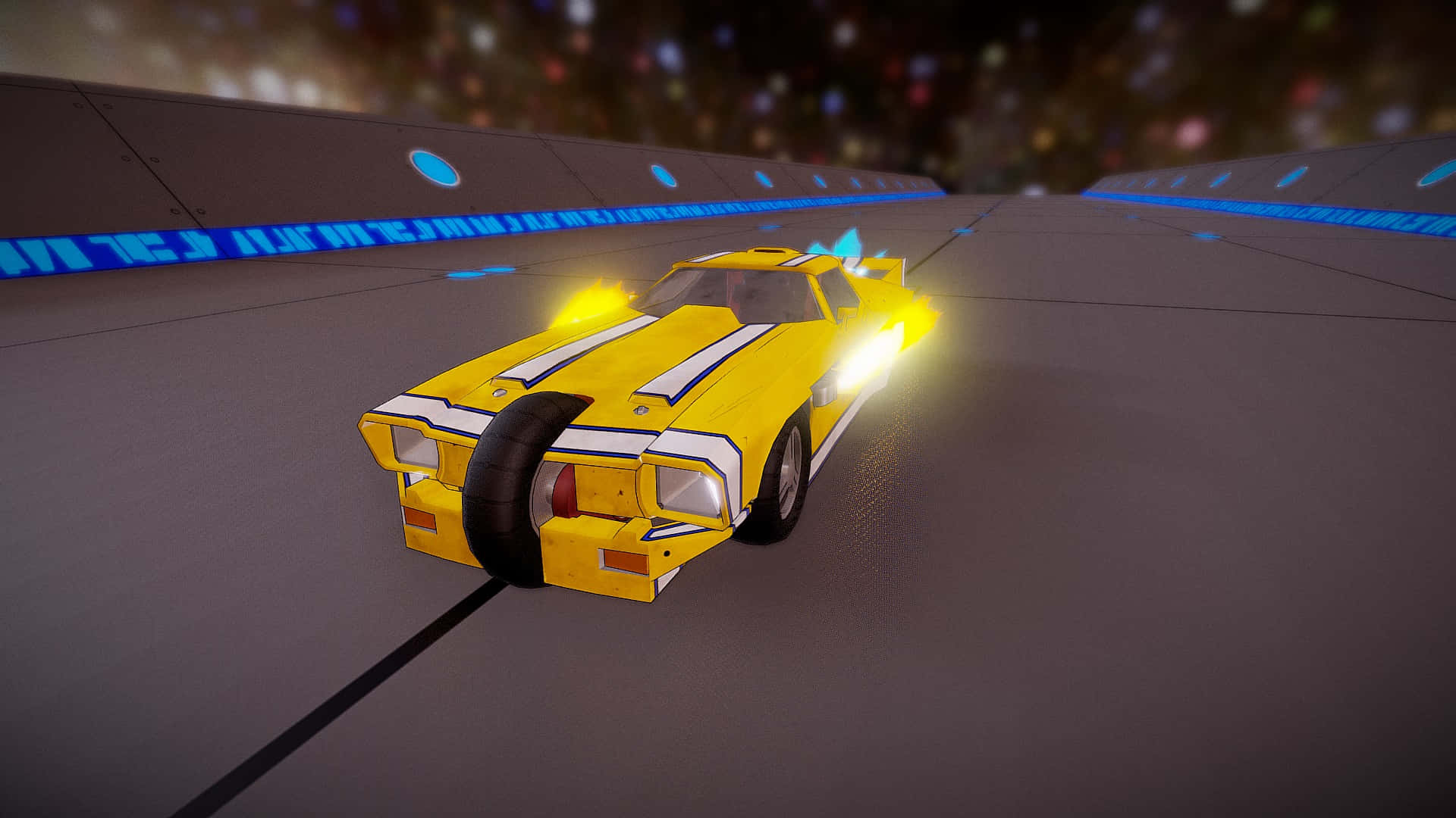 Redline, 1920 x 1080, bright yellow, Full HD Desktop Wallpaper