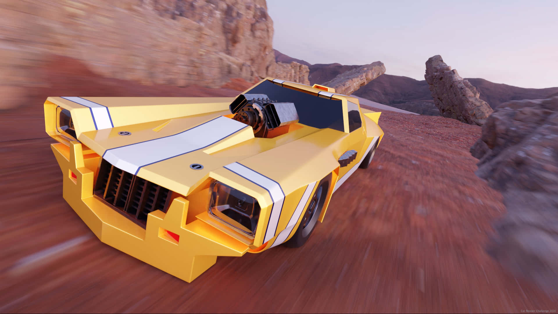 Redline, 1920 x 1080, futuristic sports car, Full HD Desktop Wallpaper