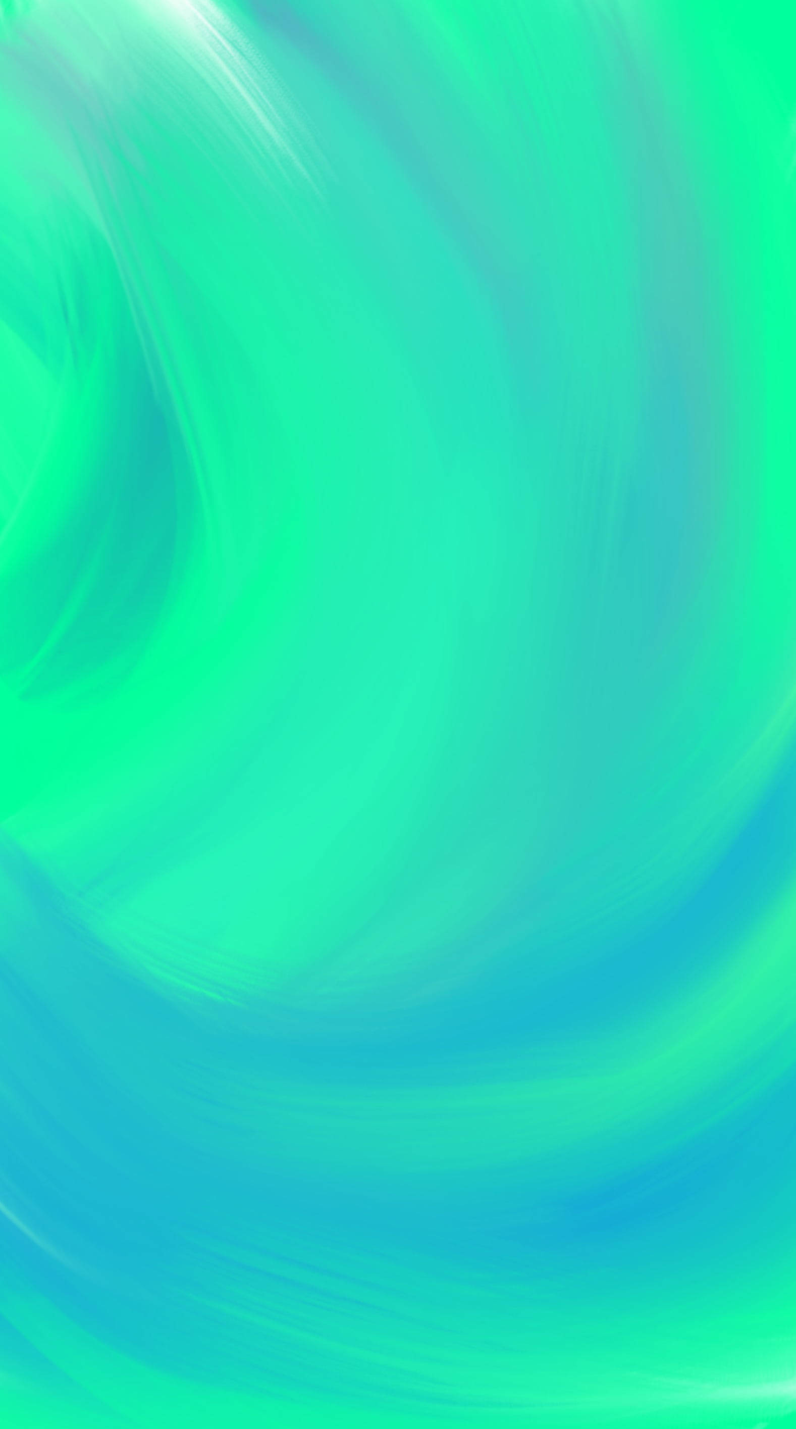 Redmi Note 9 Pro, green swirl, teal, 2K Phone Wallpaper
